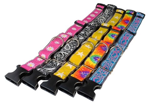 earthdog eco friendly hemp martingale dog collars in five styles