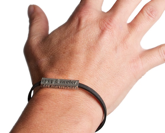 earthdog spay neuter rescue bracelets fundraising kodys fund hand view