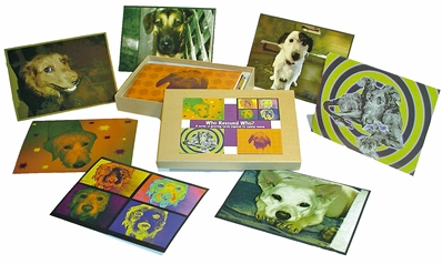 earthdog spay neuter rescue greeting cards in 2 styles